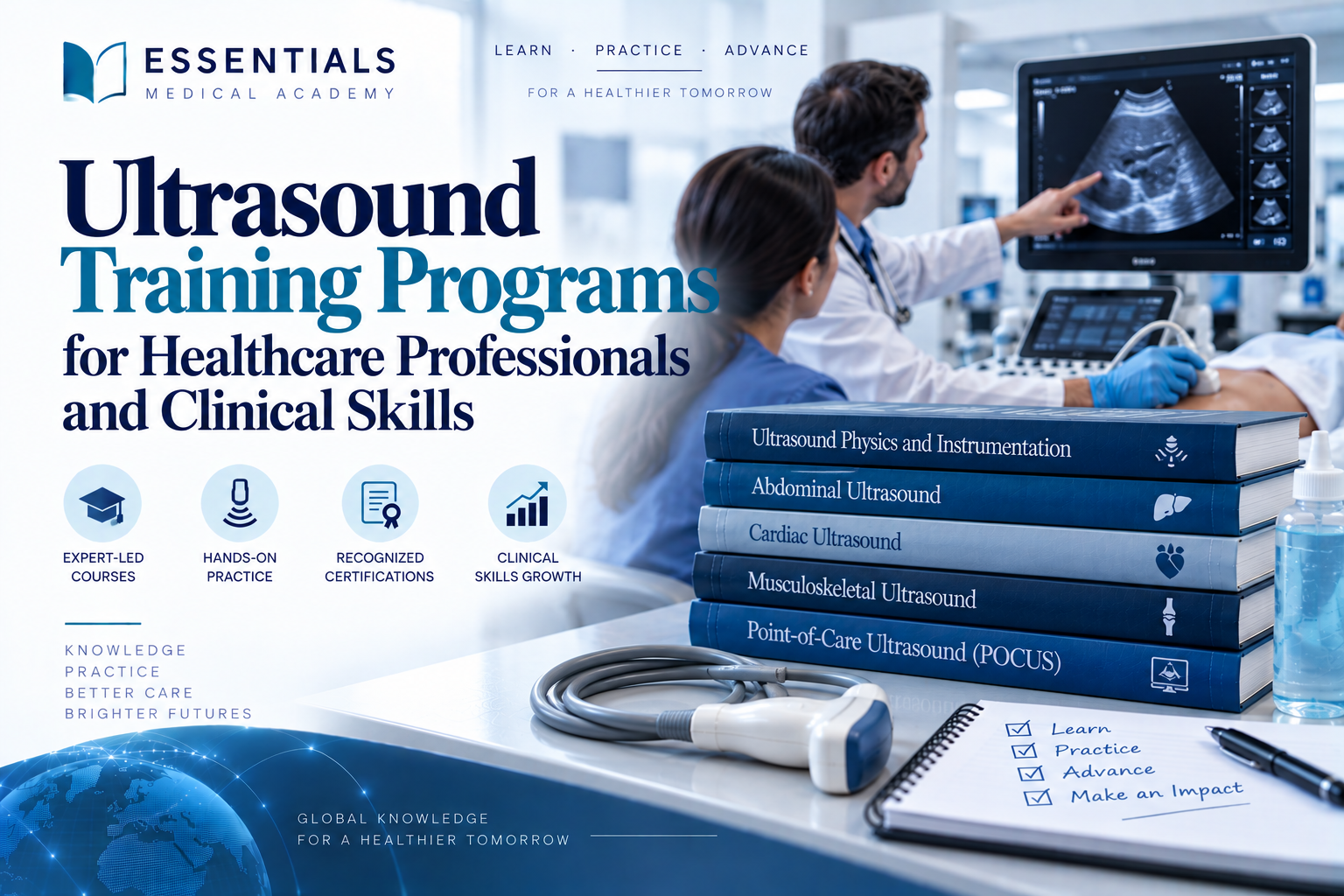Ultrasound Training Programs for Healthcare Professionals and Clinical Skills